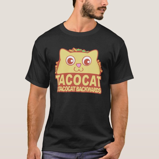 Tacocat Backwards T-Shirt (Front)
