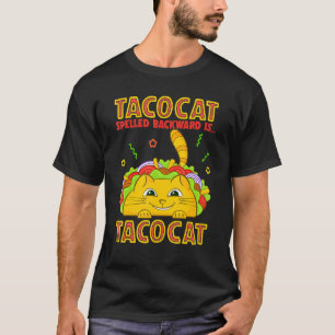 Tacocat Costume Funny Cat Taco Kitty Tacos For Wo T-Shirt