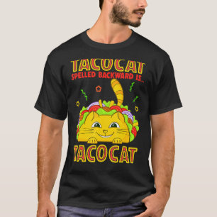 Tacocat Costume Funny Cat Taco Kitty Tacos For Wom T-Shirt