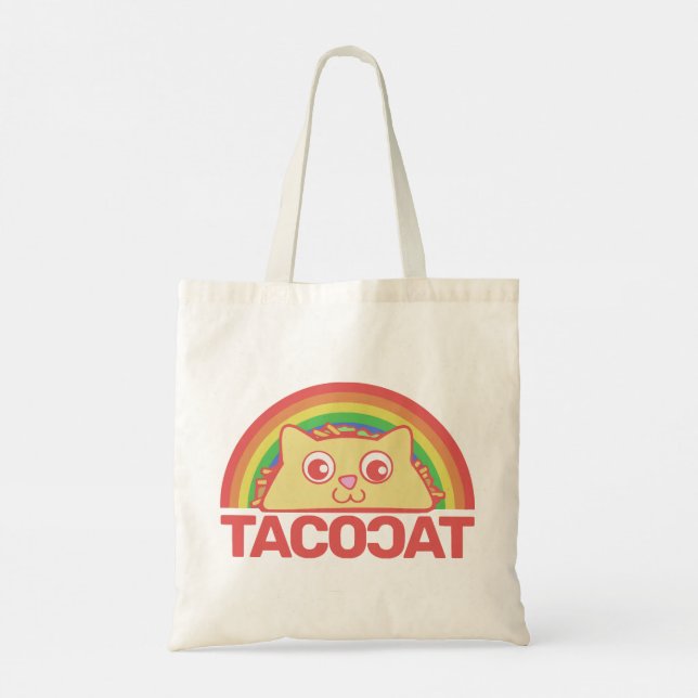 Tacocat Deluxe Tote Bag (Back)