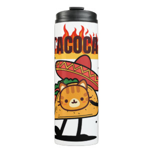Tacocat Spelled Backwards Is Tacocat Thermal Tumbler
