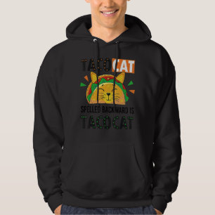 Tacocat Spelled Bacward Is Tacocat  Taco Mexico Fo Hoodie