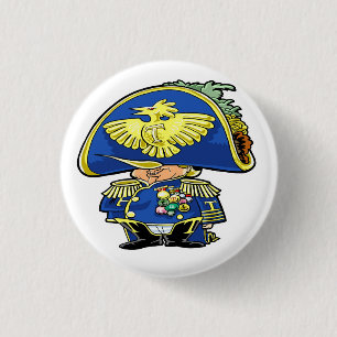 Tacoleon Tinyhands 3 Cm Round Badge