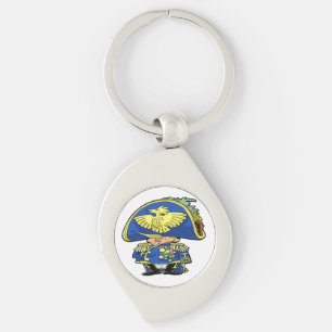 Tacoleon Tinyhands Key Ring