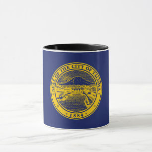 Tacoma city flag mug