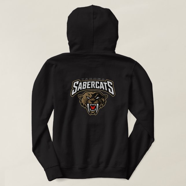 Tacoma Sabercats Modern Hoodie (Design Back)