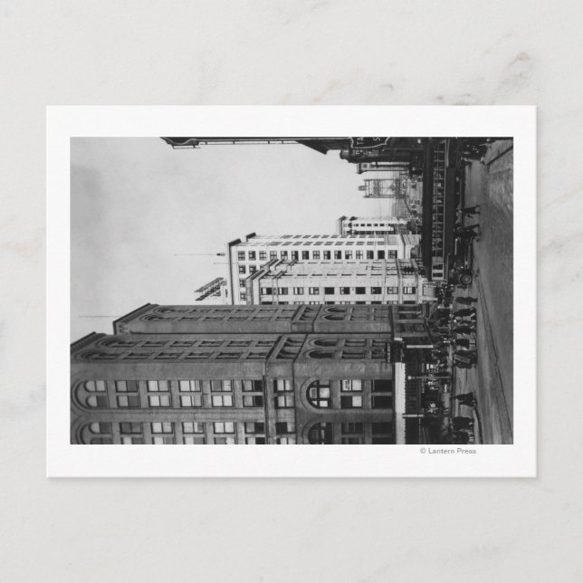 Tacoma, WA - Downtown Main Streets View Postcard (Front)