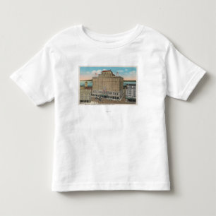 Tacoma, WA - View of Hotel Winthrop Toddler T-Shirt