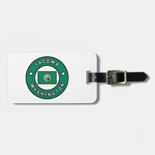Tacoma Washington Luggage Tag