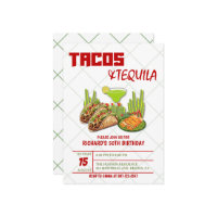 Tacos and Tequila 50th Mexican Adult Birthday