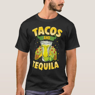 Tacos And Tequila Cinco De Mayo Mexican Food T-Shirt