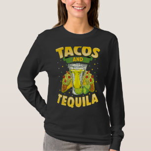 Tacos And Tequila Cinco De Mayo Mexican Food T-Shirt