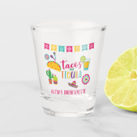 Tacos and Tequila Shot Glass