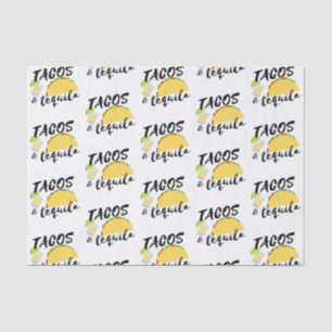Tacos and Tequila Tissue Paper