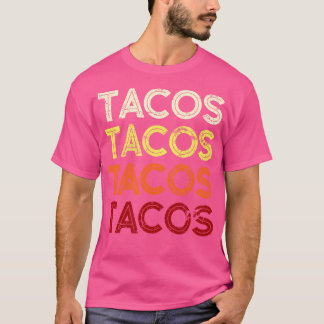 Tacos Bold Font T-Shirt