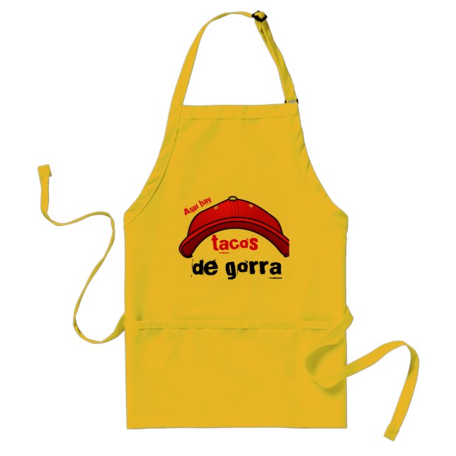 tacos de gorra apron (Front)