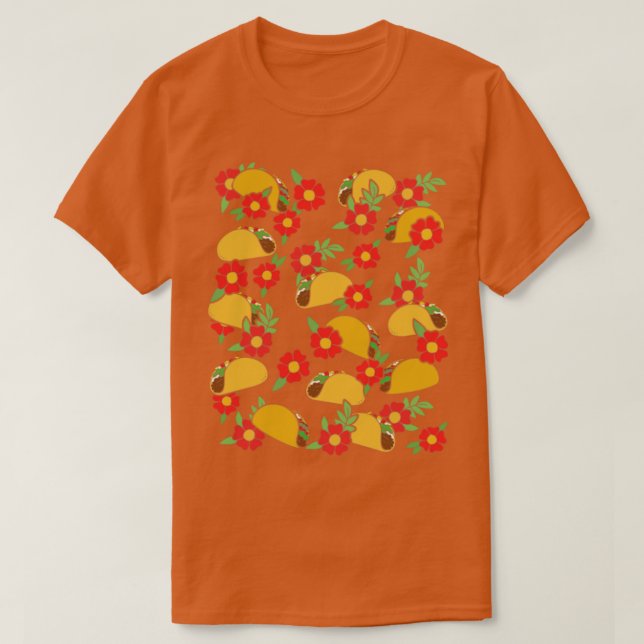 Tacos everywhere T-Shirt (Design Front)