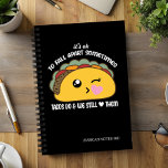 Tacos Fall Apart Meme Planner<br><div class="desc">Tacos Fall Apart Meme Planner - Presenting this “spec-taco-ler” planner which brings exactly the right touch. Especially on the days when we wish we were more full of tacos than emotions. Featuring an incredibly cute kawaii taco with the phrase “It's ok to fall apart sometimes.Tacos do and we still love...</div>