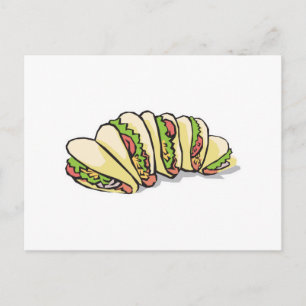 tacos postcard