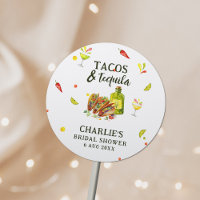 Tacos & Tequila Fun Summer Tropical Bridal Shower