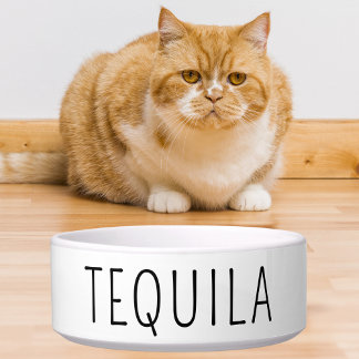 Tacos Tequila Funny Dog Cat Pet Lover Gifts Food Bowl
