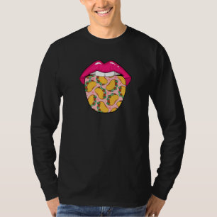 Tacos Tongue  Foodie Mexican Food Tacos T-Shirt