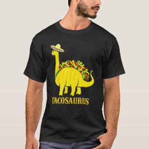 Tacosaurus Cinco De Mayo  Funny Taco Dinosaur T-Shirt