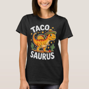 Tacosaurus dinosaur cinco de mayo for taco and T-Shirt