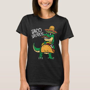 Tacosaurus Taco Dino Trex Cinco De Mayo Kids Toddl T-Shirt