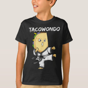 Tacowondo Taco Martial Arts Taekwondo T-Shirt