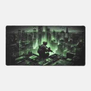 Tactical Black Ops Design Desk Mat