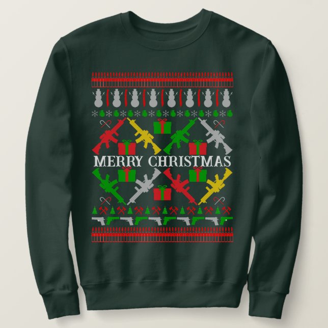 Tactical Christmas Sweater (Design Front)