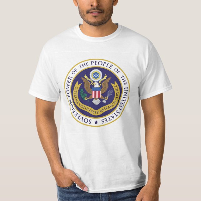 Tactical Civics™ CVRS Seal T-shirt (Front)