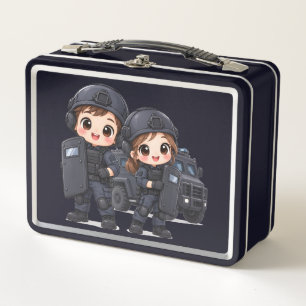 Tactical Duo Metal Lunch Box