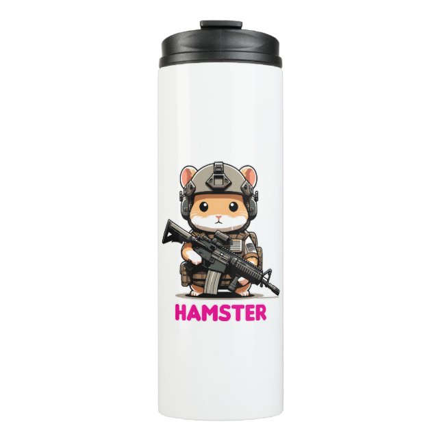Tactical Hamster Thermal Tumbler (Front)