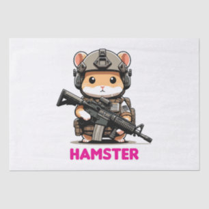 Tactical Hamster Tissue Paper