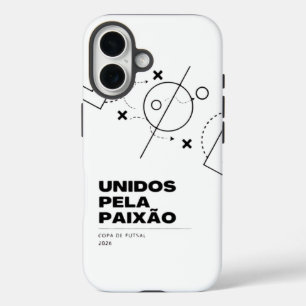 Tactical Mastermind" iPhone - 2026 Futsal Edition 16 Case