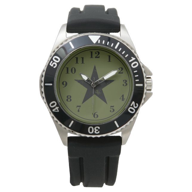 Tactical military star watch (Front)