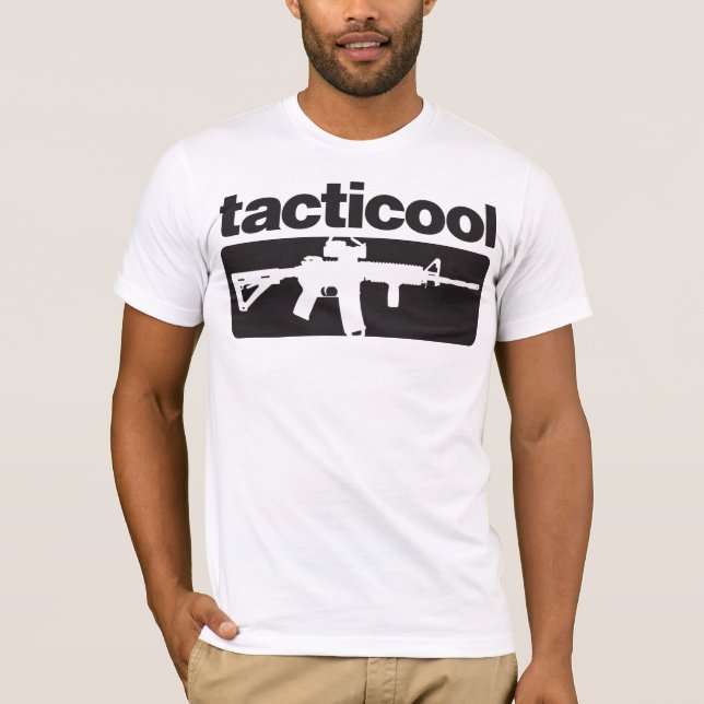 Tacticool - Black T-Shirt (Front)