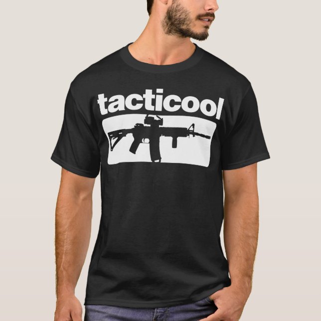 Tacticool - White T-Shirt (Front)