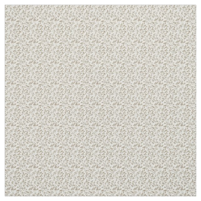 Tactile 1940s Soft Mauve & Olive Primrose  Fabric (Swatch)