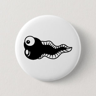 Tadpole 6 Cm Round Badge
