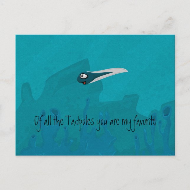 Tadpole Postcard (Front)