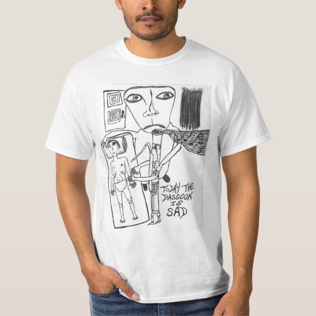 TAE July-Aug 1994 Issue Today The Bassoon Is Sad T-Shirt (Front)