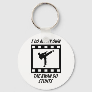 Tae Kwan Do Stunts Key Ring