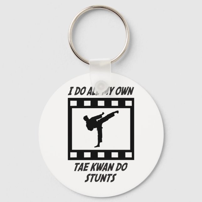 Tae Kwan Do Stunts Key Ring (Front)