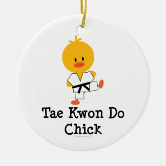 Tae Kwon Do Chick Ornament