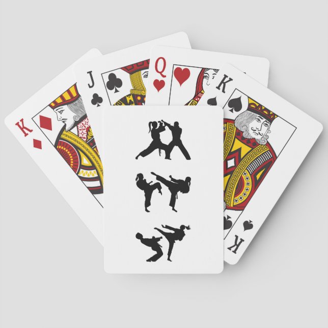 Tae Kwon-Do Playing Cards (Back)