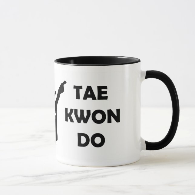 Tae Kwon Do Ringer Mug (Right)