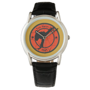 Tae Kwon Do	Silhouette of Tae Kwon Do fighter. Watch